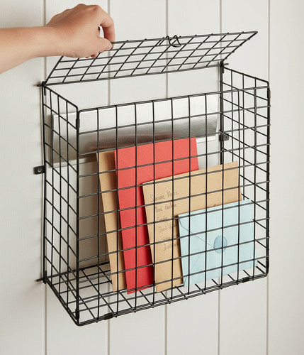 Metal letter cage - metal,