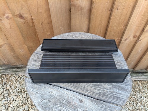 Black wms letterbox for upvc - wms,