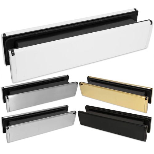Inch upvc door letterbox - 12",